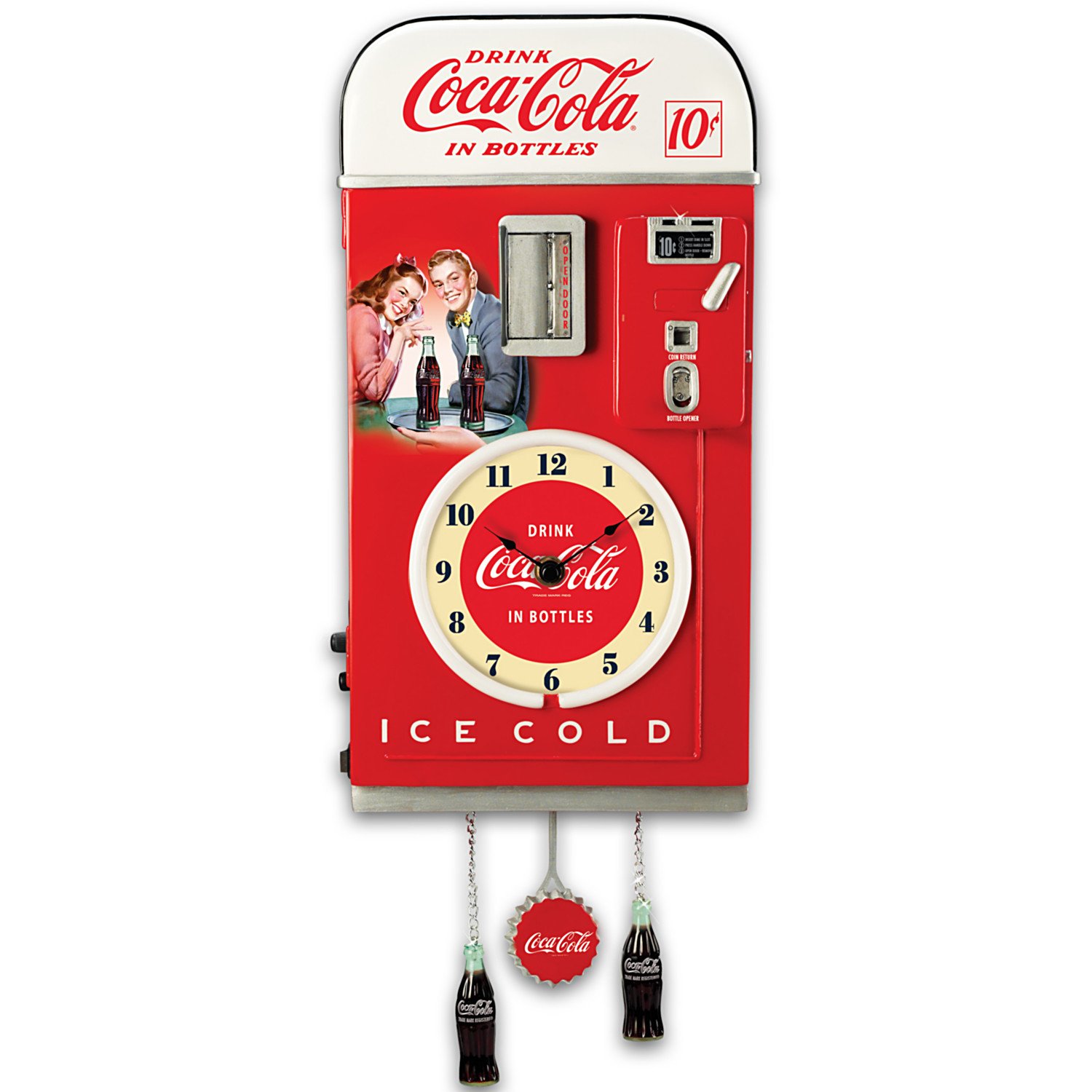 Amazon.com: The Bradford Exchange Coca-Cola Vintage Vending