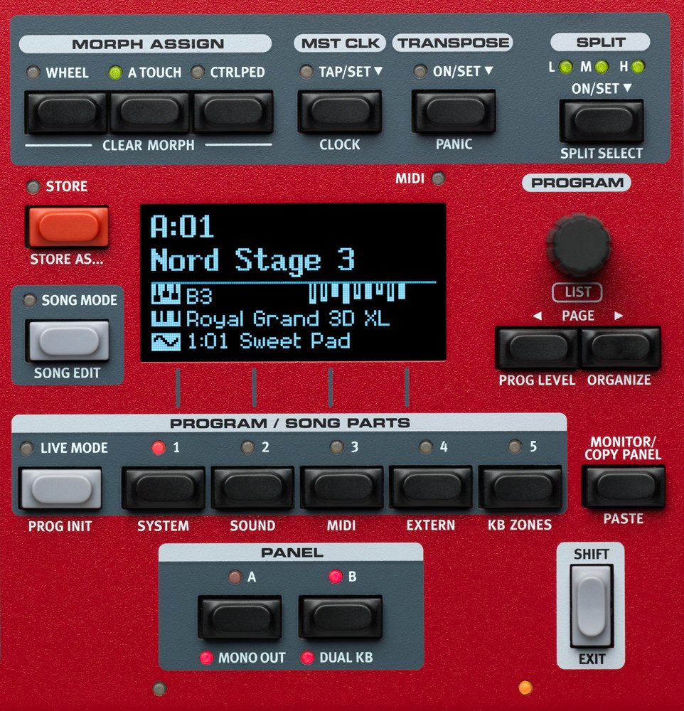 Amazon | Nord Nord Stage 3 Compact 73鍵 ステージキーボード | MIDI