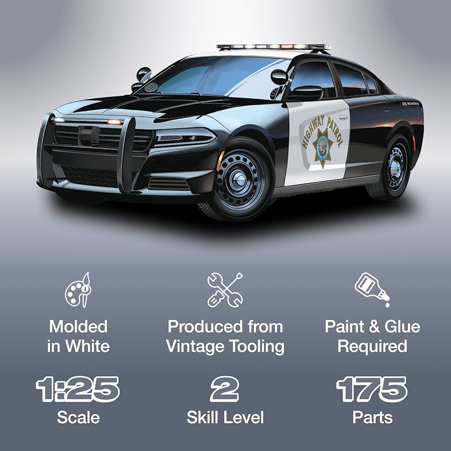 Amazon | AMT 1/25 2021 ダッジ チャージャー パシュート ポリスカー