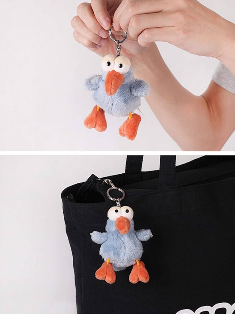 Amazon.co.jp: 鳥キーホルダーかわいい鳥子供人形バッグペンダント