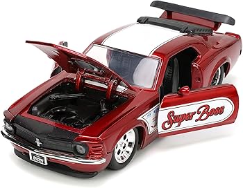 Amazon.com: Jada Big Time Muscle 1:24 1970 Ford Mustang Boss 429