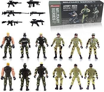 Amazon.co.jp: MQSTARSRISE 陸軍 メンズ アクションフィギュア 兵士