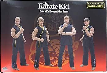 Amazon.co.jp: 空手キッド・コブラ会競技チームアクションフィギュア