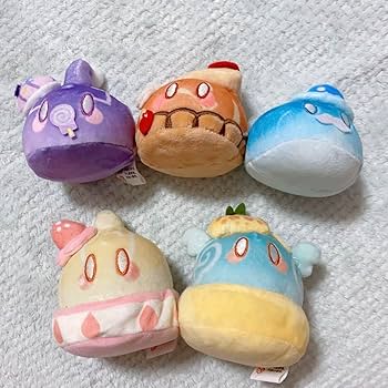 Amazon.co.jp: 原 神 スライム ぬいぐるみ スイーツパーティー セット