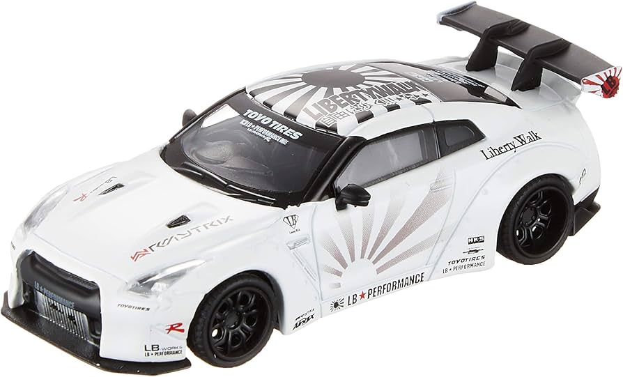 Amazon | MINI GT 1/64 LB☆WORKS ニッサン GT-R R35 タイプ1 リア