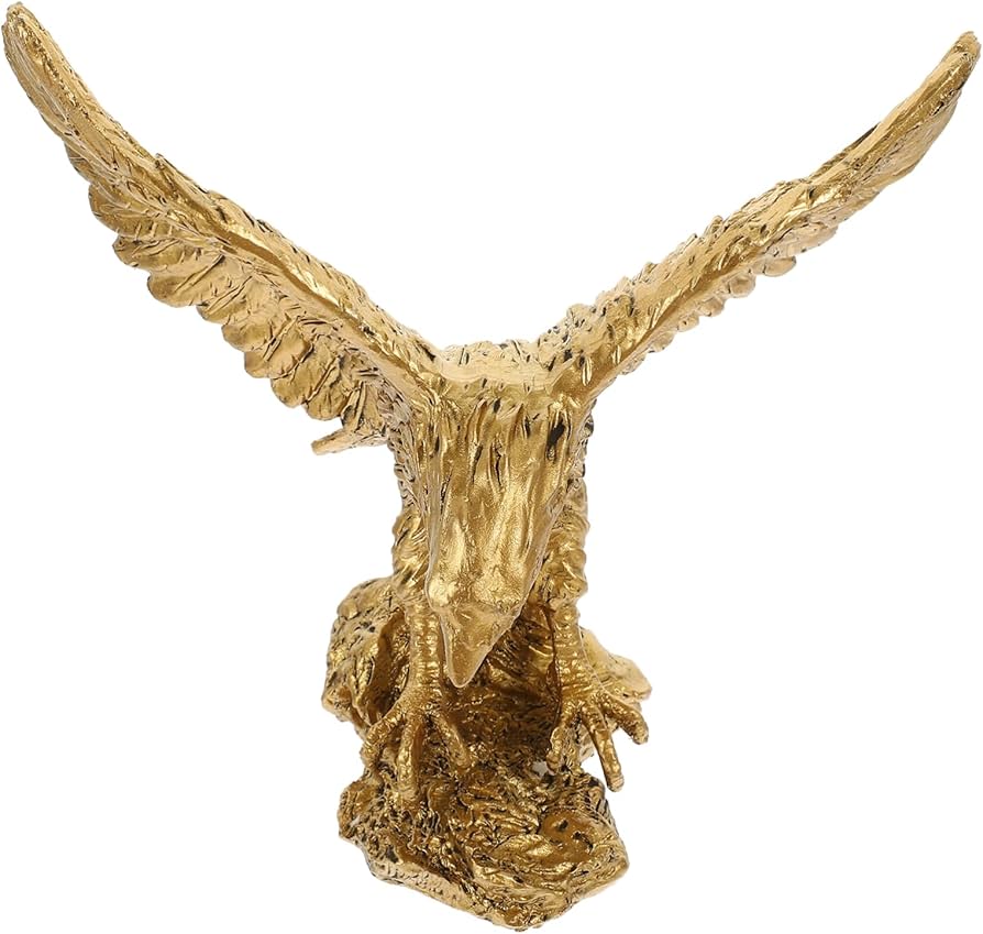 Amazon.co.jp: Beatifufu デスクトップ用樹脂製鷲の像 置物 オフィス