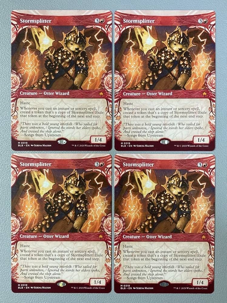 MTG 嵐追いの才能 英語版 4枚セット MTG 英語版 嵐追いの