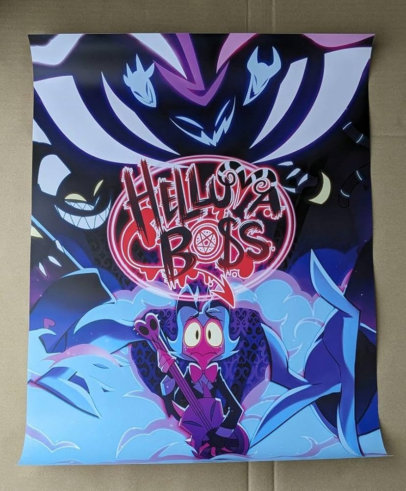 Amazon.co.jp: Helluvaboss ポスター モクシー ヘルヴァボス ハズビン