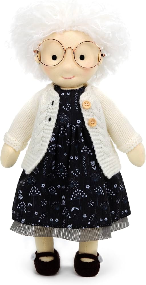 Amazon.com: BlissfulPixie Handmade Soft Girl Rag Doll - Ella 12