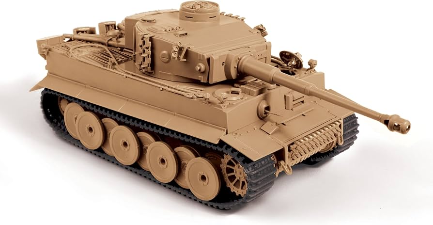 Amazon | ズベズタ 1/35 ドイツ重戦車 タイガーI 初期型 プラモデル