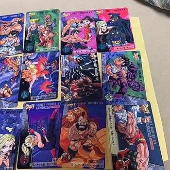 Amazon.co.jp: ストリートファイター Ⅱ V カードダス ノーマル 36種