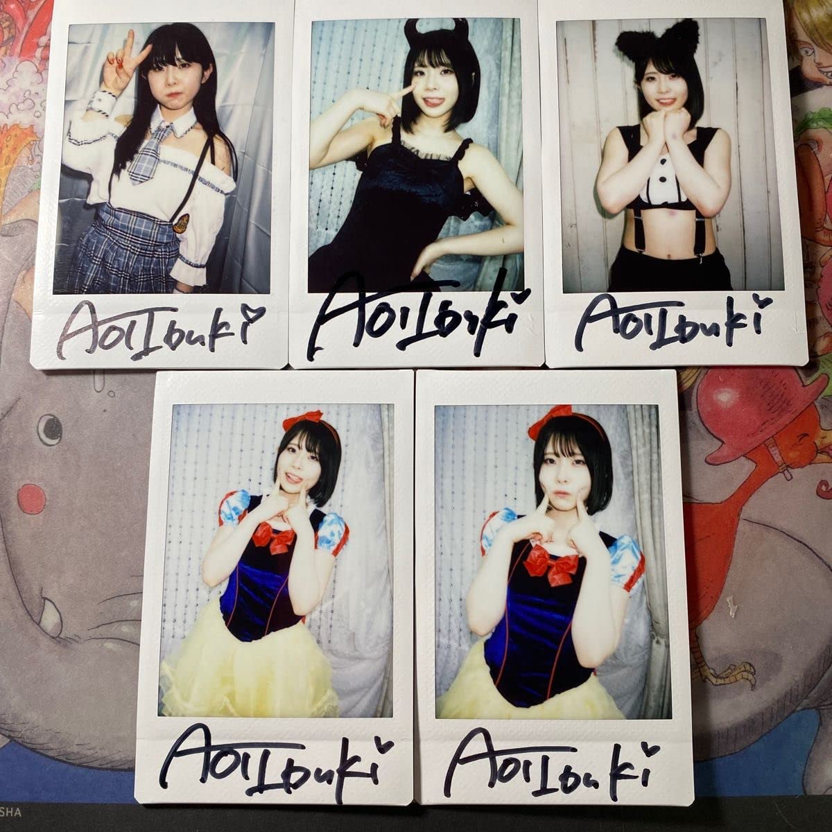 Amazon.co.jp: 葵いぶき 直筆サイン入り チェキ ムーディーズ : おもちゃ