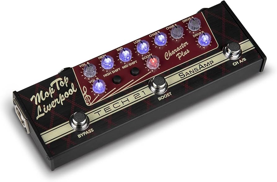 Amazon.com: Tech 21 SansAmp Character Plus - Mop Top Liverpool