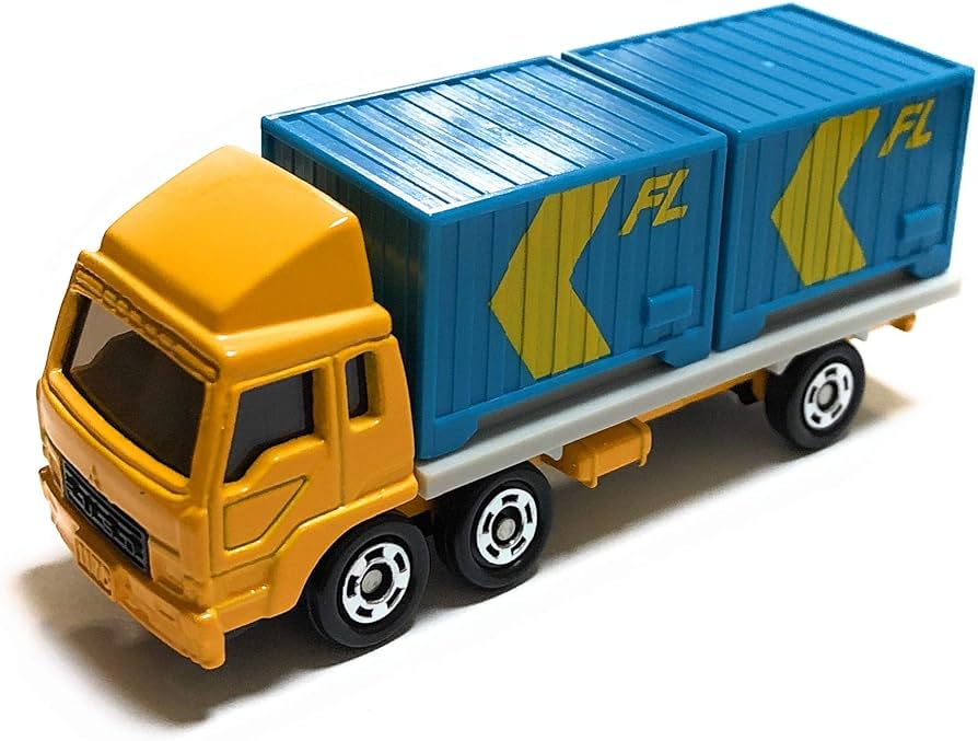 Amazon | トミカ 三菱ふそうコンテナトラック 074 | ミニカー・ダイ