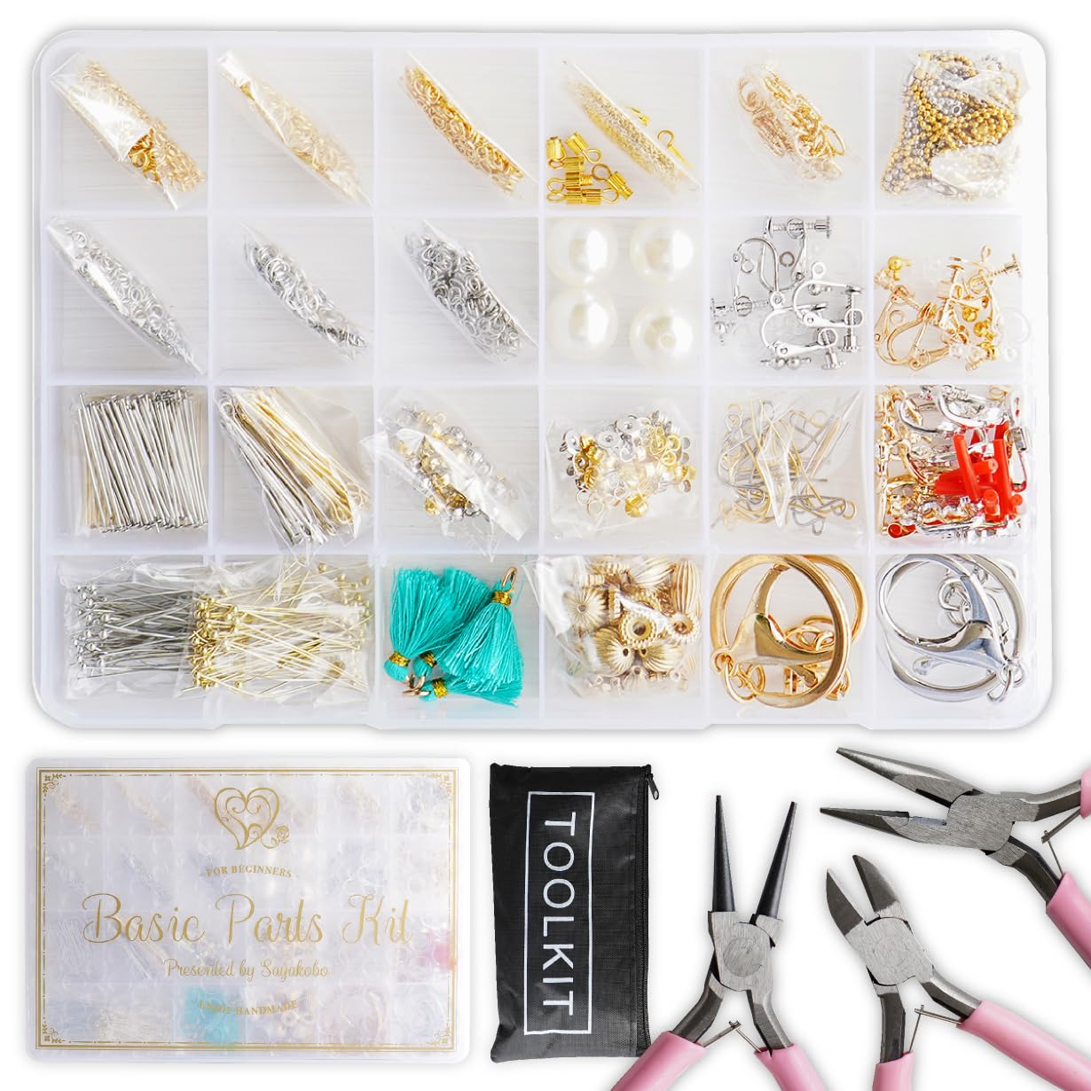 Amazon | 紗や工房 アクセサリーパーツ ハンドメイドキット パーツ