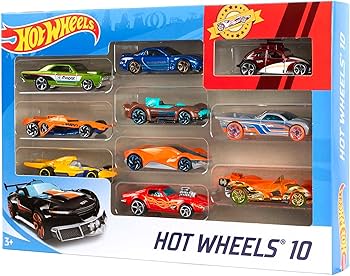 Amazon.com: Hot Wheels Set of 10 1:64 Scale Toy Trucks and Cars