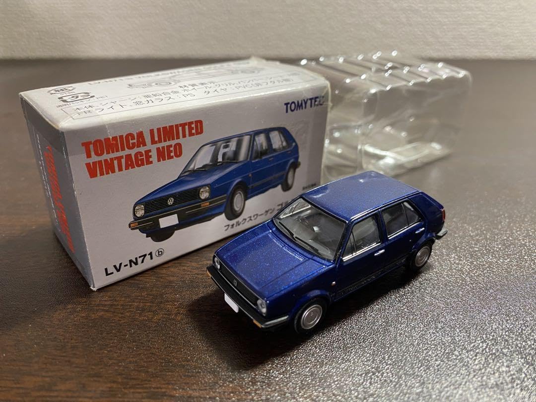 Amazon.co.jp: トミカリミテッドヴィンテージneo vw ゴルフii cli ※箱