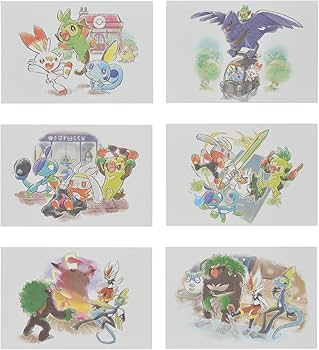 Amazon.co.jp: ポケモンセンターオリジナル ポストカード6枚セット