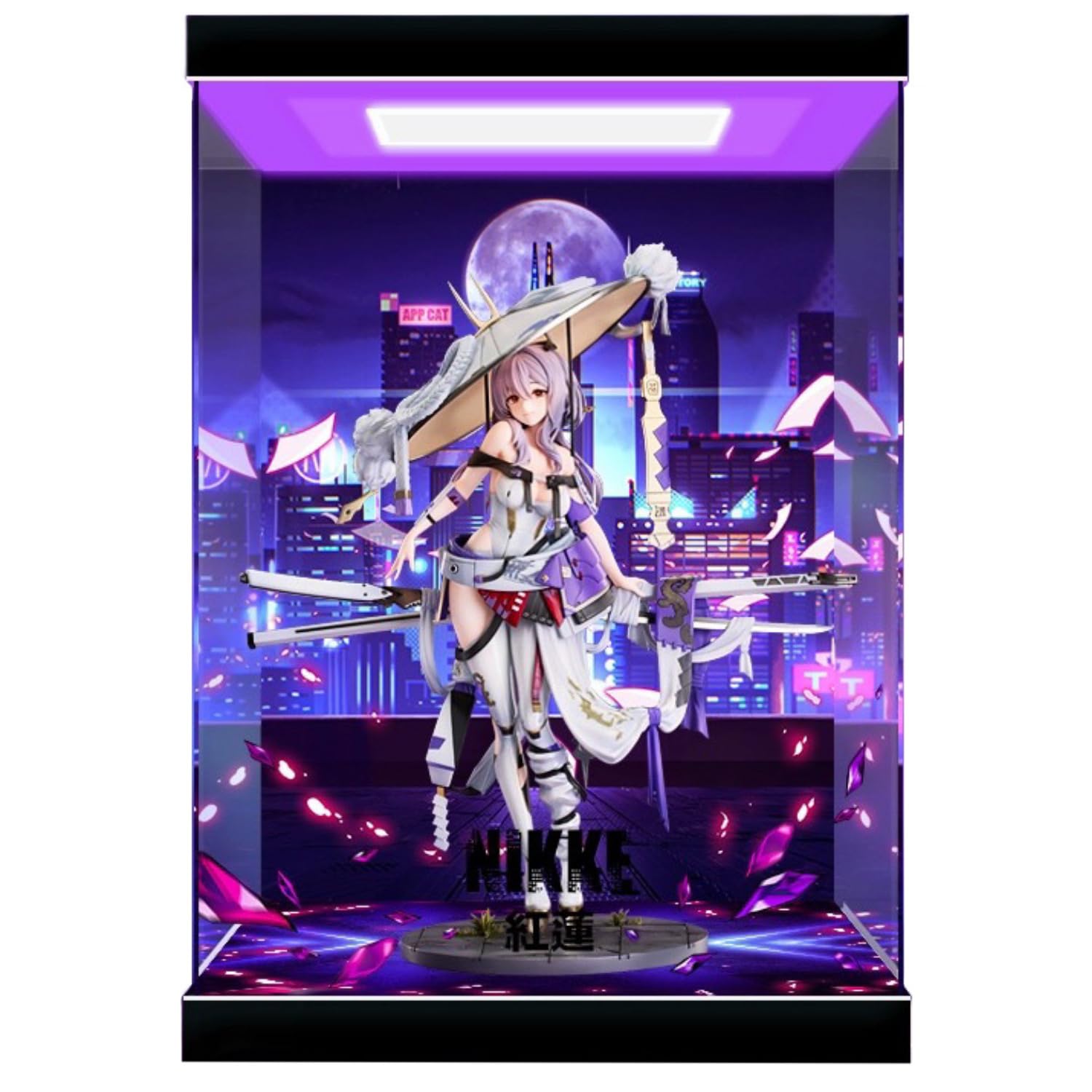 Amazon.co.jp: 専用 フィギュアケース NIKKE 紅蓮 1/7スケール