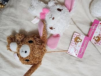 Amazon.co.jp: タグ付き シュガーバニーズ ぬいぐるみ マスコット 5点