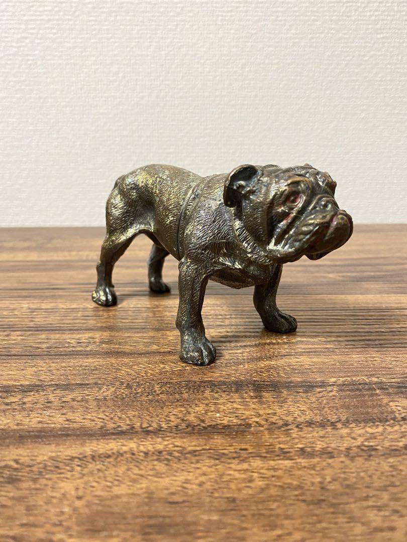 Amazon.co.jp: ビンテージ ブルドック 置物 オブジェ アンティーク雑貨
