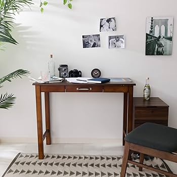 Amazon.co.jp: 不二貿易(Fujiboeki) デスク 机 幅90×奥行45×高さ72cm