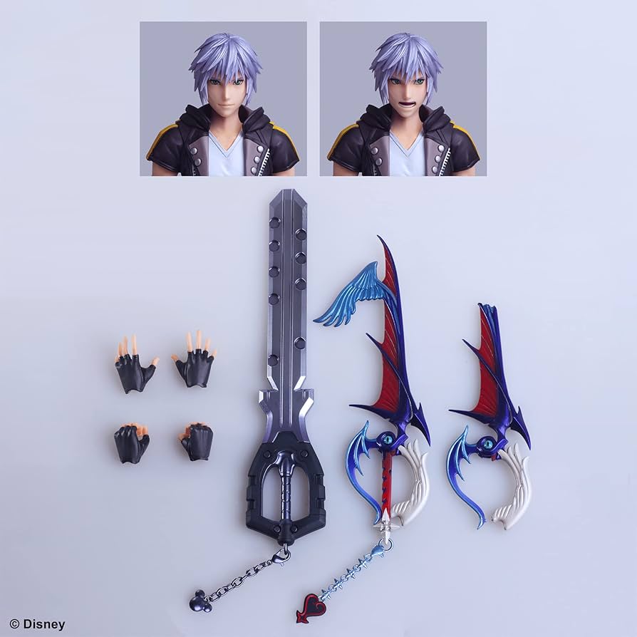 Amazon | KINGDOM HEARTS III プレイアーツ改 リク DX版 PVC製 塗装