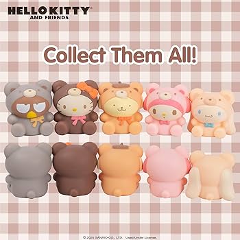 Amazon.com: Hamee Sanrio Hello Kitty and Friends Series 7 Latte