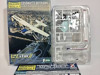 Amazon | エフトイズ 1／144 セスナ172 スカイホーク #G 中日本航空