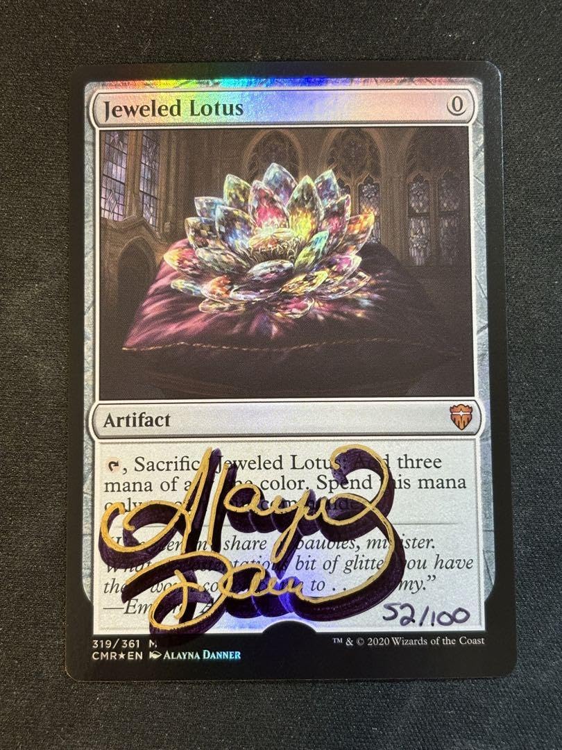 Jeweled Lotus MTG 拡張foil 宝石の睡蓮 宝石の睡蓮 拡張foil 英語 mtg