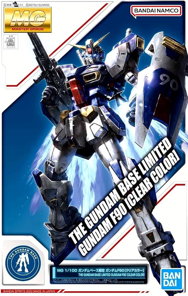 Amazon.co.jp: MG 1/100 ガンダムベース限定 ガンダムF90 [クリア
