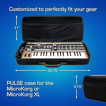 Amazon.com: ANALOG CASES Korg MicroKorg/MicroKorg 2 / MicroKorg