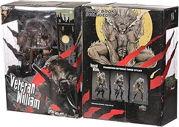 Amazon.co.jp: RAYGE3LOV MU-FP002 傭兵ウィリアム 狼男 1/12