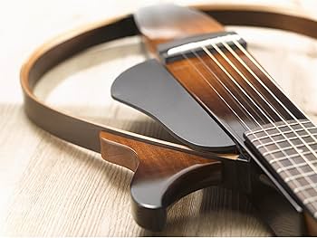Amazon.com: Yamaha SLG200S NT Steel String Silent Guitar with Hard