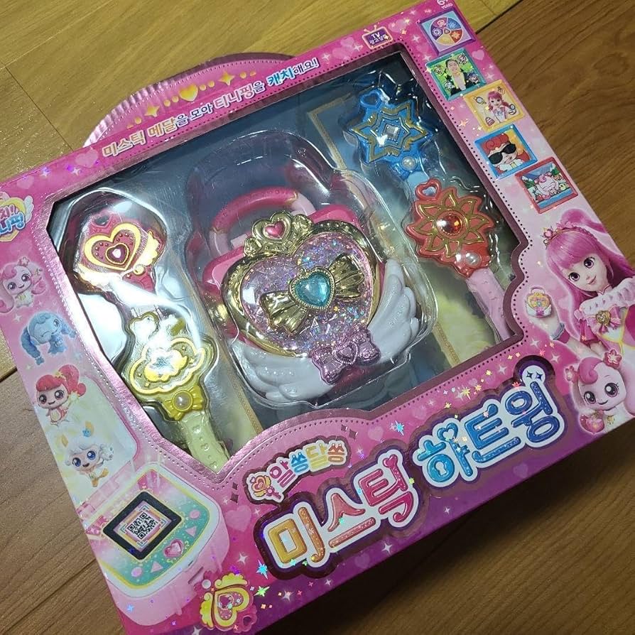 韓国限定】シーズン6 プリンセス キャッチティニピン ハートライト