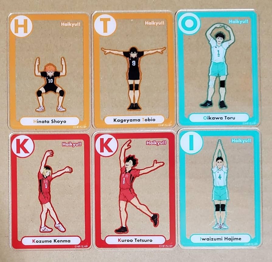 Amazon.co.jp: ハイキュー!! アクリルカード アクリルスタンド