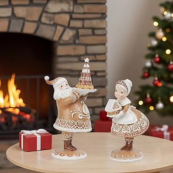 Amazon.com: Braxio Christmas Decorations Indoor Gingerbread Decor