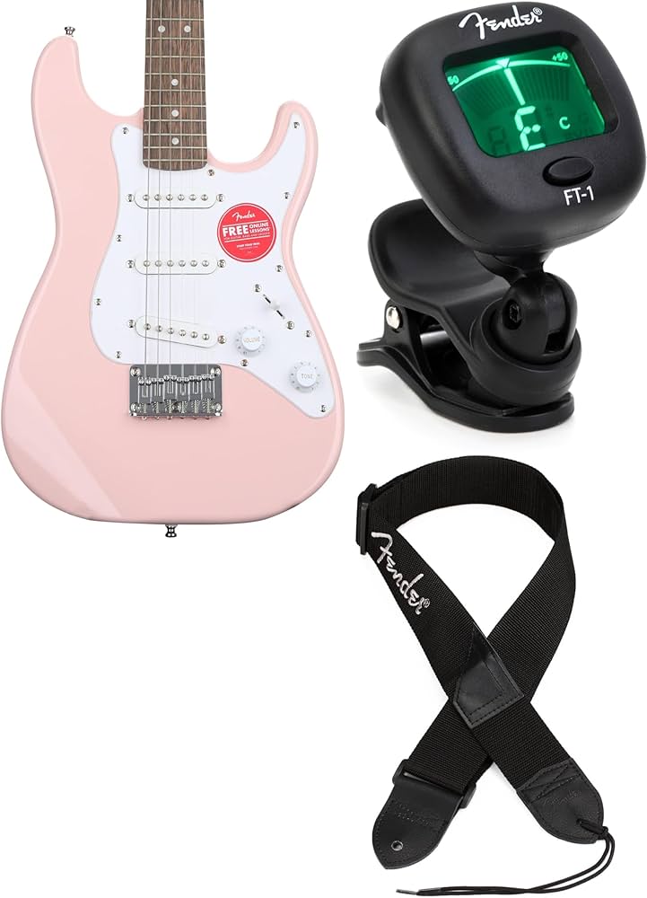 Amazon.com: Fender Squier Mini Stratocaster Electric Guitar