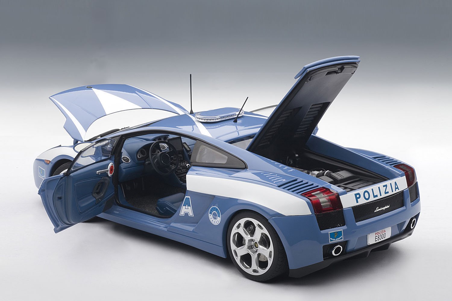 Amazon | AUTOart 1/18 ランボルギーニ ガヤルド ポリスカー (イタリア