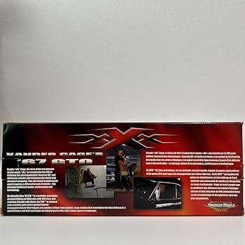Amazon | ERTL 1/18 XXX XANDER CAGE's '67 Pontiac GTO 映画トリプルX