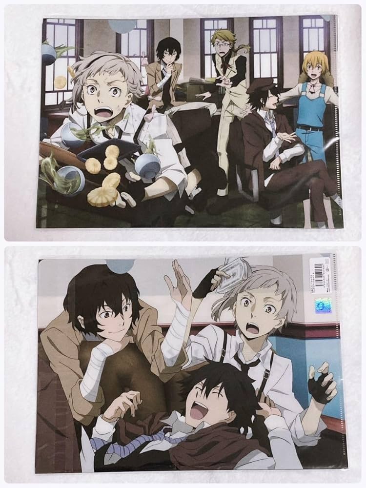 Amazon.co.jp: 文豪ストレイドッグス クリアファイル2枚セット 武装