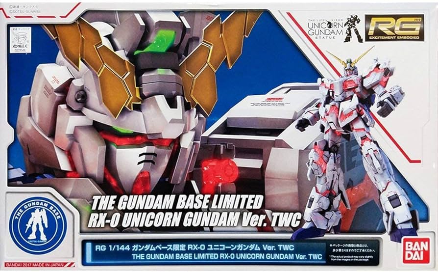 Amazon.co.jp: RG 1/144 ガンダムベース限定 RX-0 ユニコーンガンダム