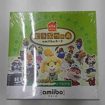 Amazon.co.jp: どうぶつの森amiiboカード 第1弾 1BOX (50パック入り