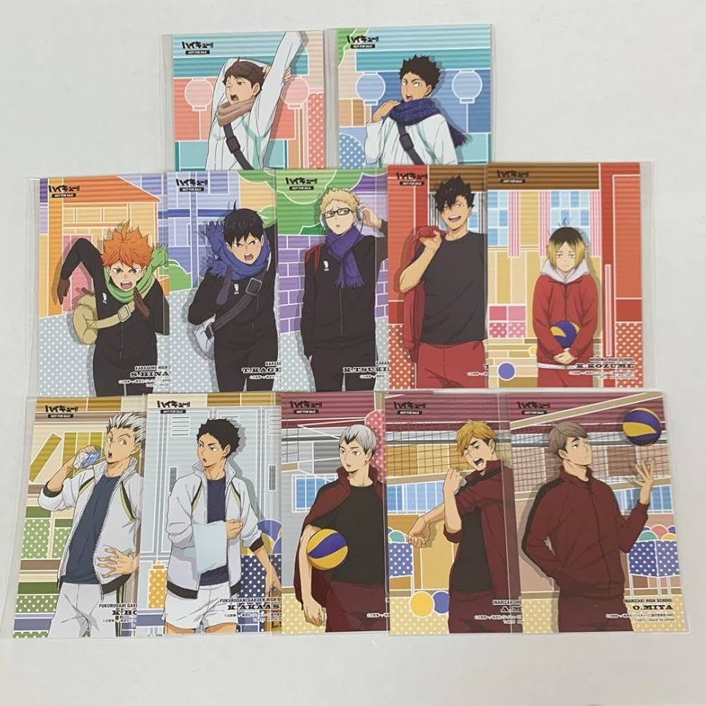 Amazon.co.jp: ハイキュー それぞれの朝 ポストカード 特典 アニメイト