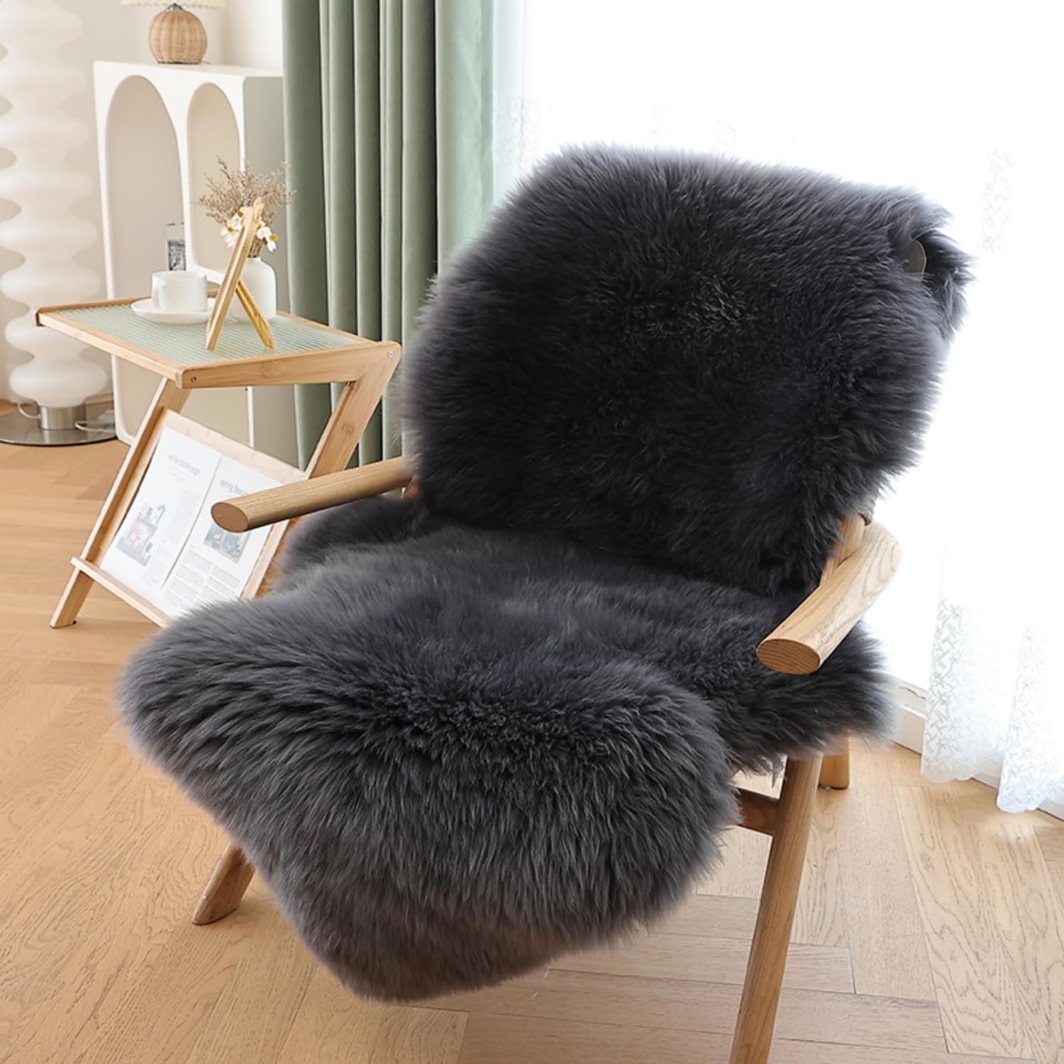 Amazon | ムートンラグ 天然ムートン100% ムートン オーストラリア産