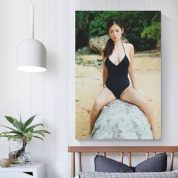 Amazon.co.jp: 片山萌美有名人の写真のポスター968 キャンバスアート