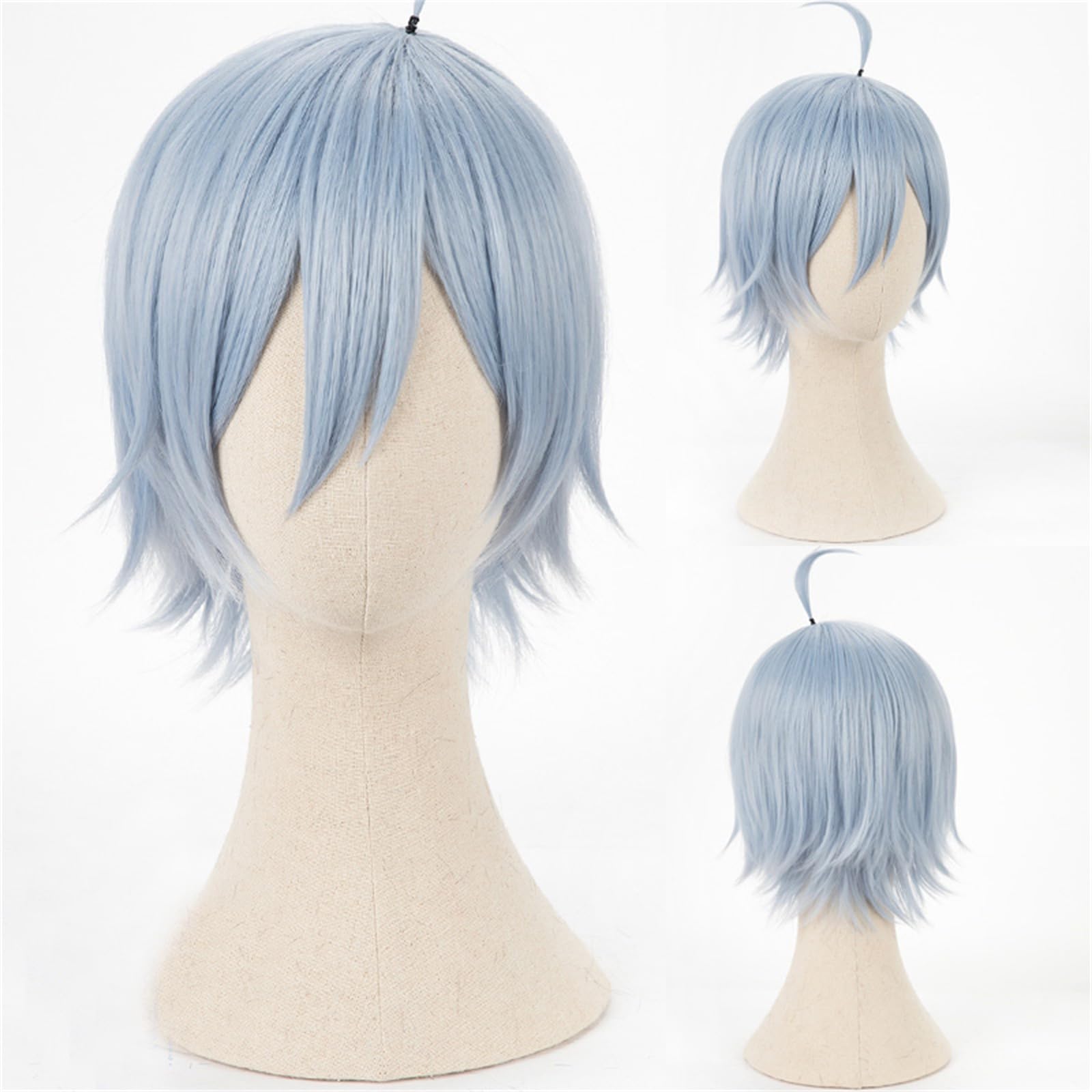 Amazon.co.jp: 【Azuiblc】ツイステ シルバー コスプレ ウィッグ