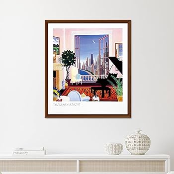 Amazon.co.jp: トーマスマックナイトの絵画 額入りポスター 「レイク