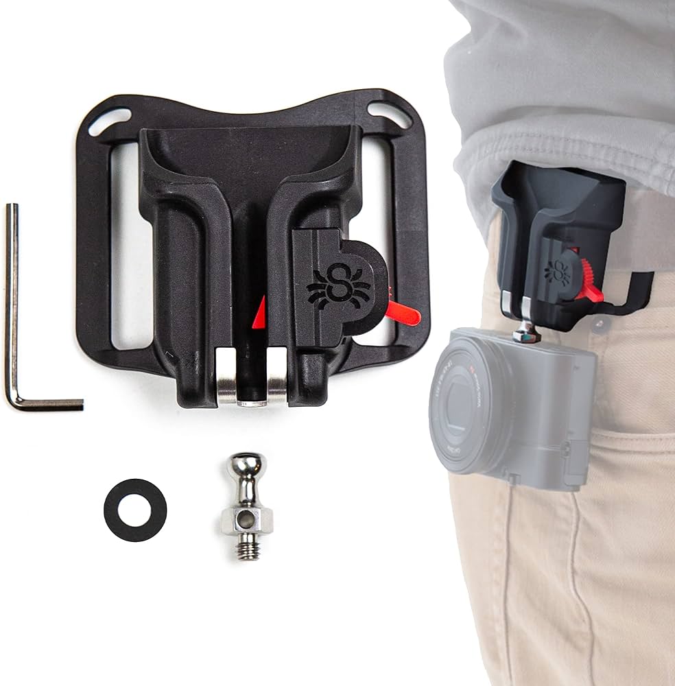 Amazon | SPIDER CAMERA HOLSTER THE BLACK WIDOW スパイダー カメラ