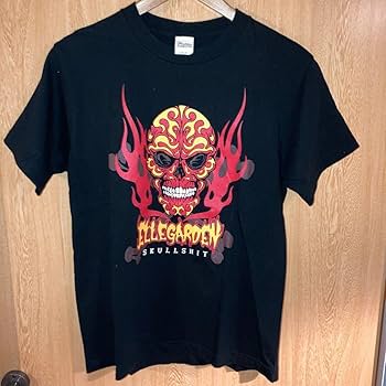 Amazon.co.jp: エルレガーデン ELLEGARDEN スカルシット ライブTシャツ